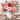White vase floral valentine's png print