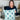 Aqua Pillow Cover