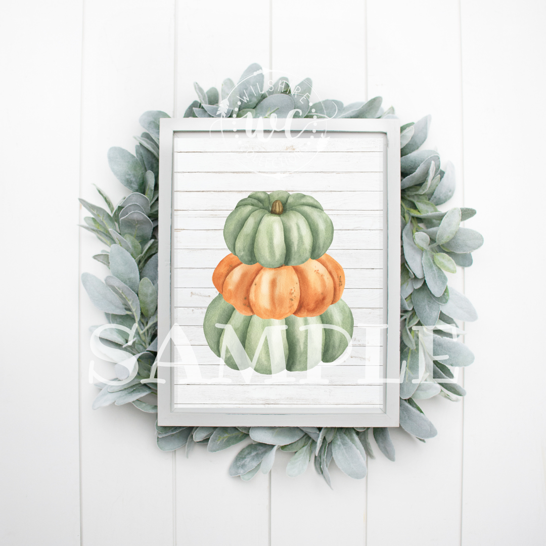 Printable Starter Pack fall pumpkin