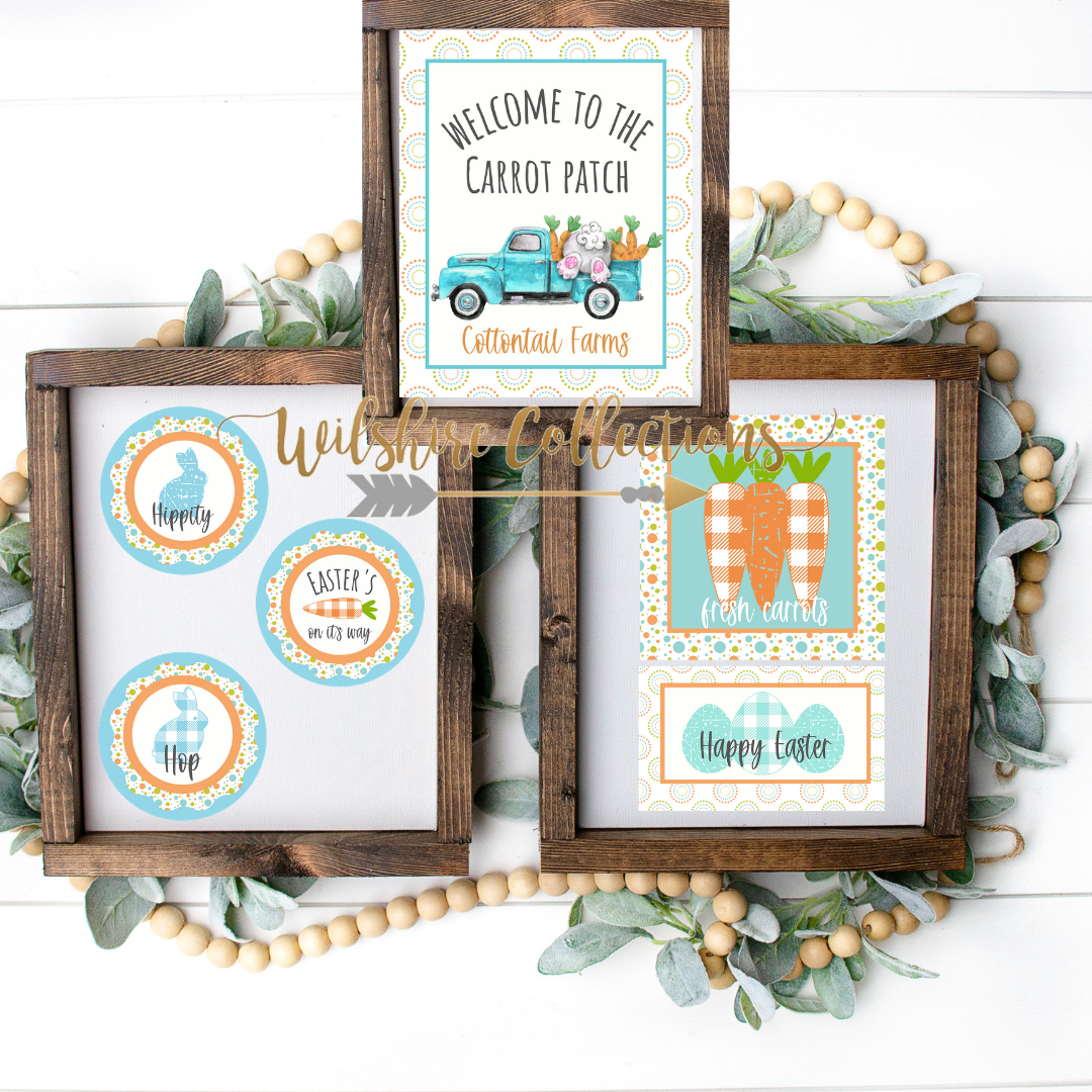 Carrot Patch Printable Crafters Bundle Wilshire Collections