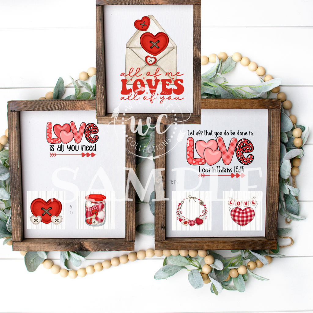 Love Is All You Need Printable Crafters Bundle