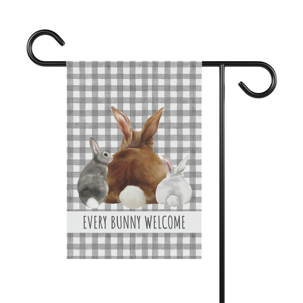 Every Bunny Welcome Garden Flag