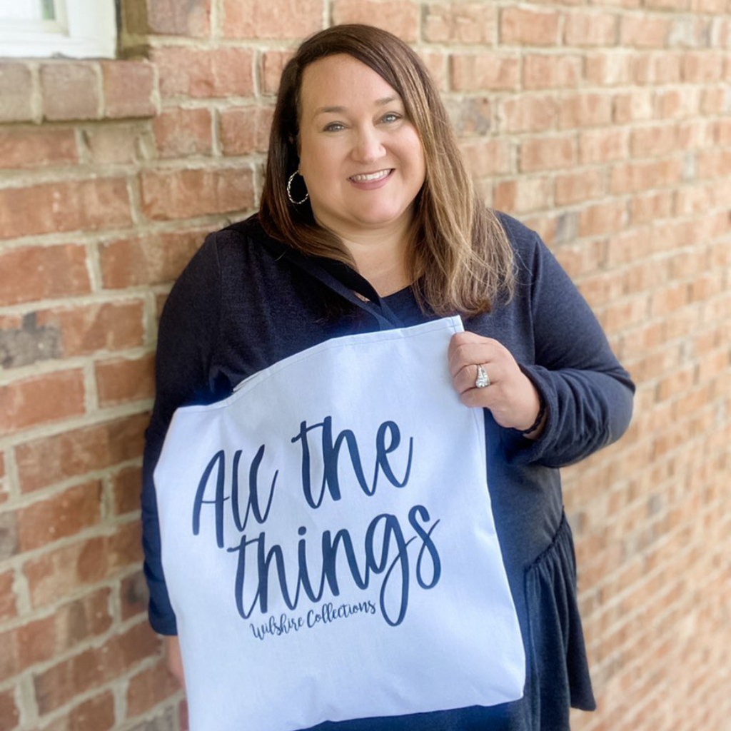 Stacey with All The Things Tote Bag