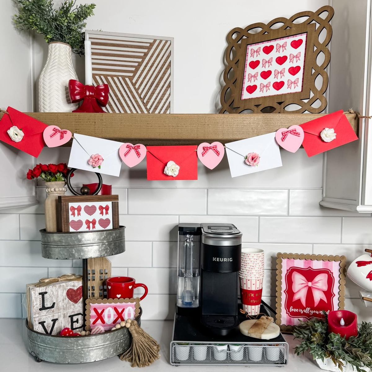 Valentine's Coffee Bar Styling