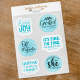 Wilshire Collections brand stickers 