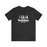 gray holiday cheer christmas shirt 