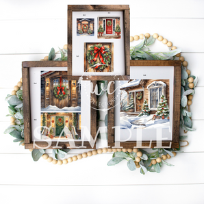 Christmas Doors Simple Swap Printable Bundle