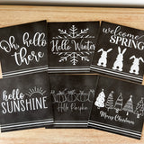 Printed Sign Bundle (Classic Seasonal, Qty. 6)