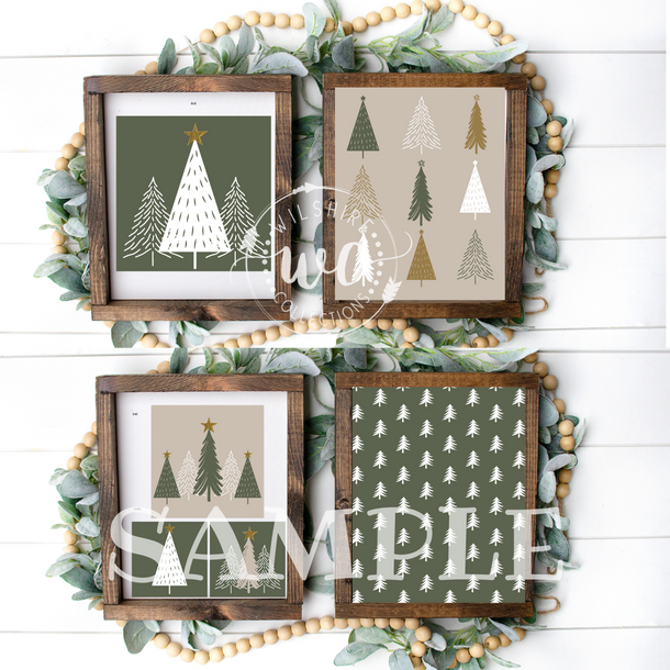 Easy Whimsy Tree Cute Whimsy Trees Printable Crafters Bundle | Wilshire Collections