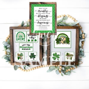 St. Patrick's Shenanigans Printable Crafters Bundle