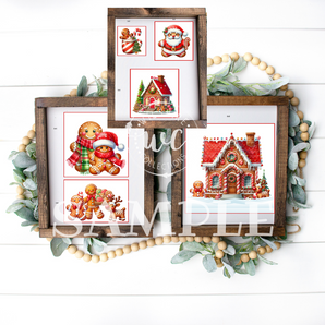 gingerbread house printables