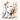 Halloween PNG ghost image with florals