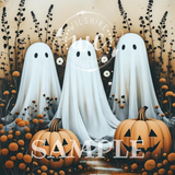 Halloween PNG 3 ghost image