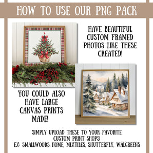 how to use png packs