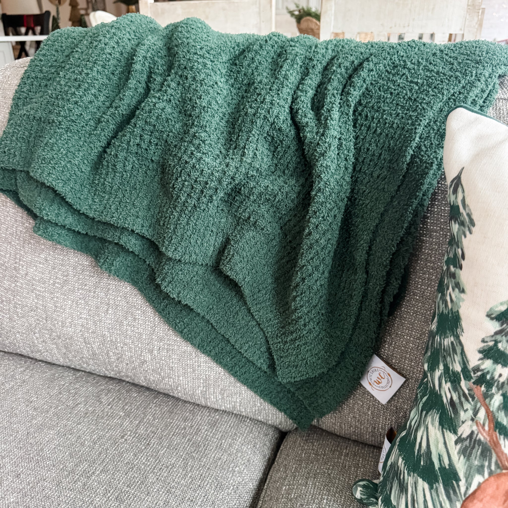 Cozy Christmas Individual Throw Blanket By Wilshire Collections