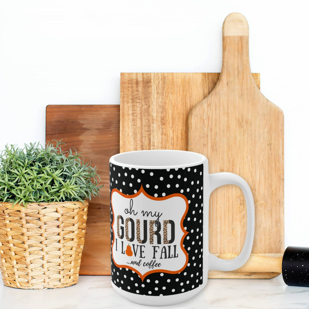 oh my gourd fall coffee mug 