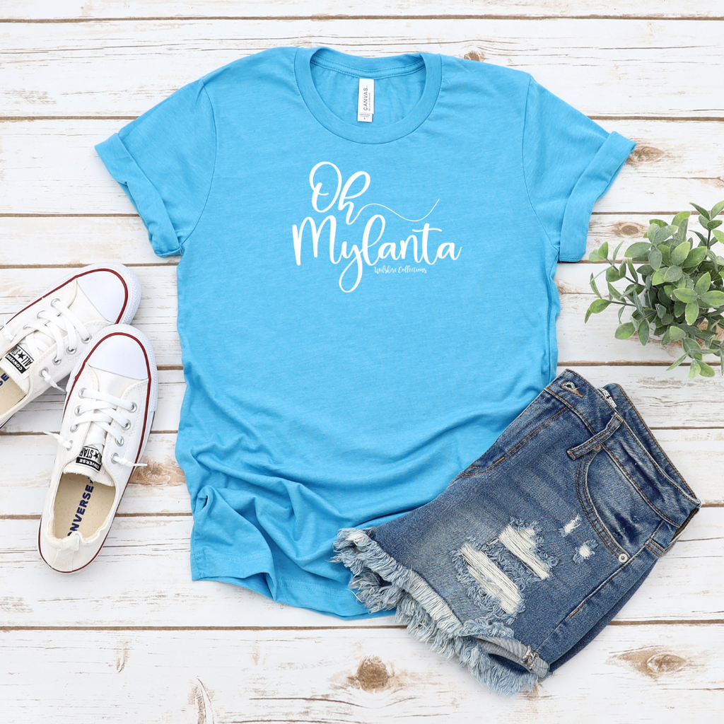 blue Oh Mylanta t shirt 