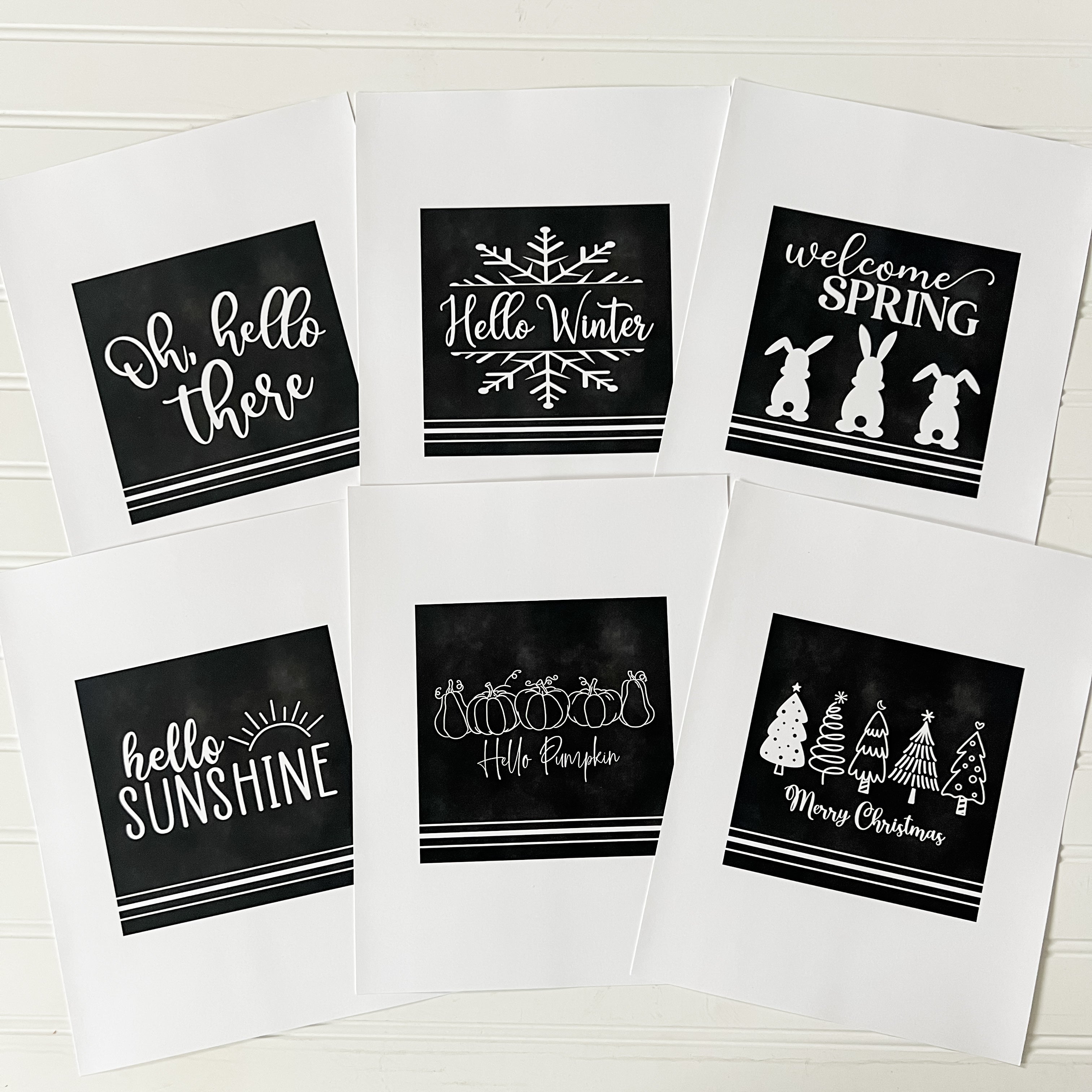 Classic Seasonal Printable Crafters Bundle (Emailed to you!)