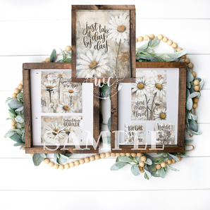Vintage Daisy Printable Crafters Bundle