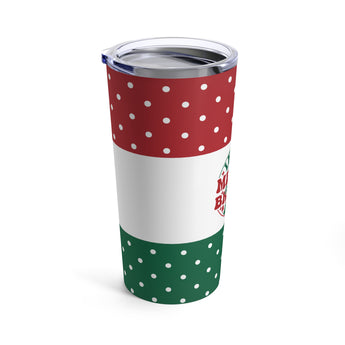 Christmas tumbler with writing In My Christmas Era 