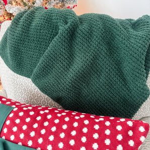 Cozy Christmas Individual Throw Blanket By Wilshire Collections