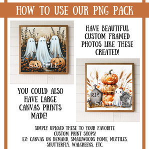 Halloween PNG how to use guide 