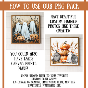 Halloween PNG how to use guide 