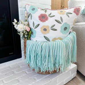Spring Decorative Throw Blanket By Wilshire Collections