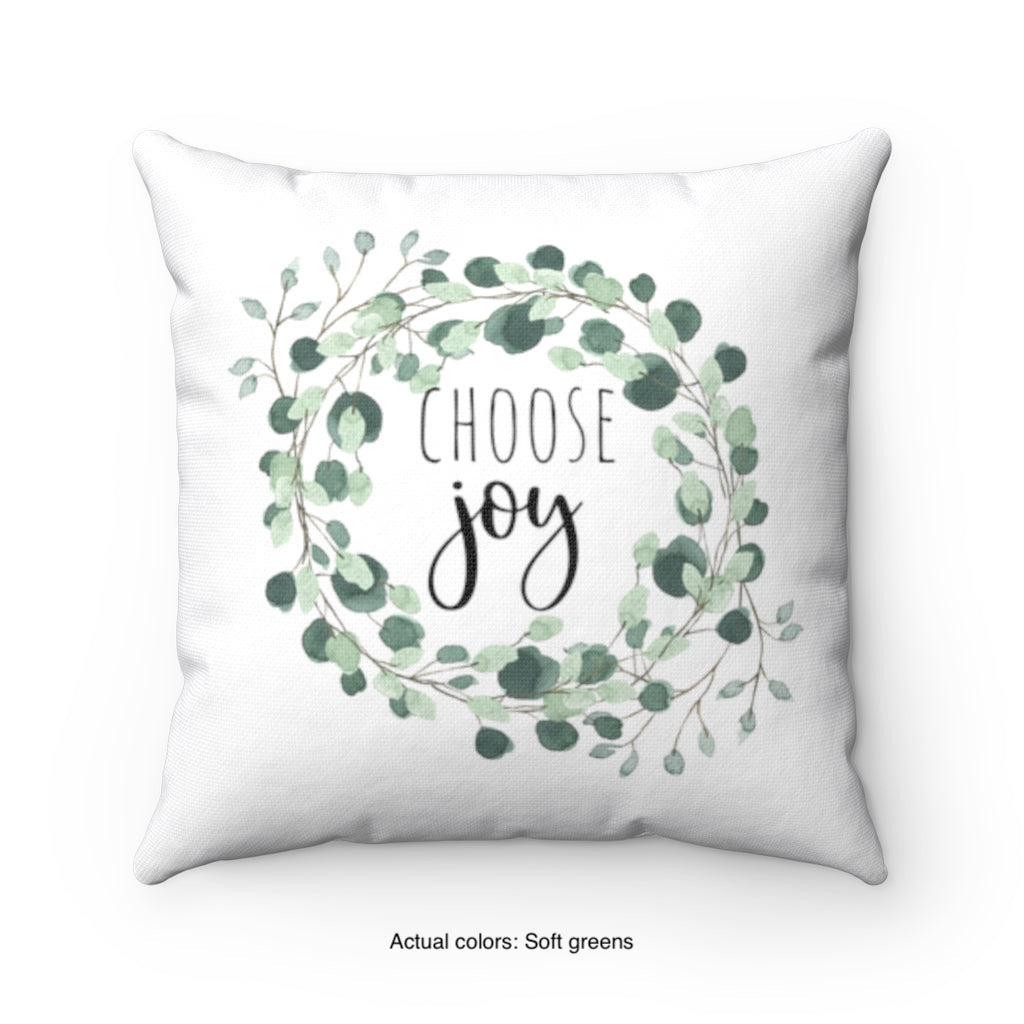 Choose Joy Pillow Cover