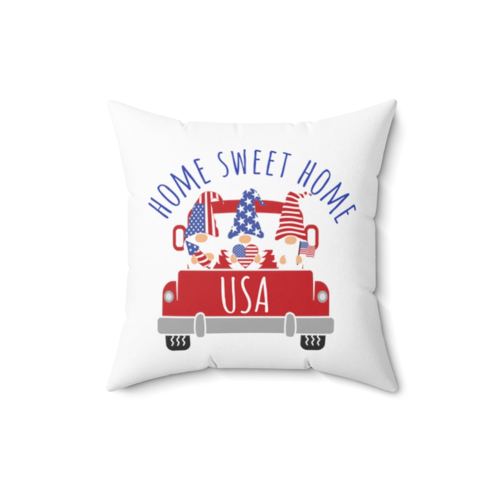 Patriotic Gnome Pillow Cover