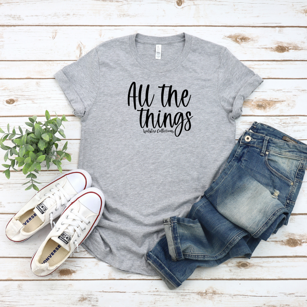 All The Things Tee gray