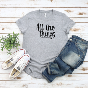 All The Things Tee gray