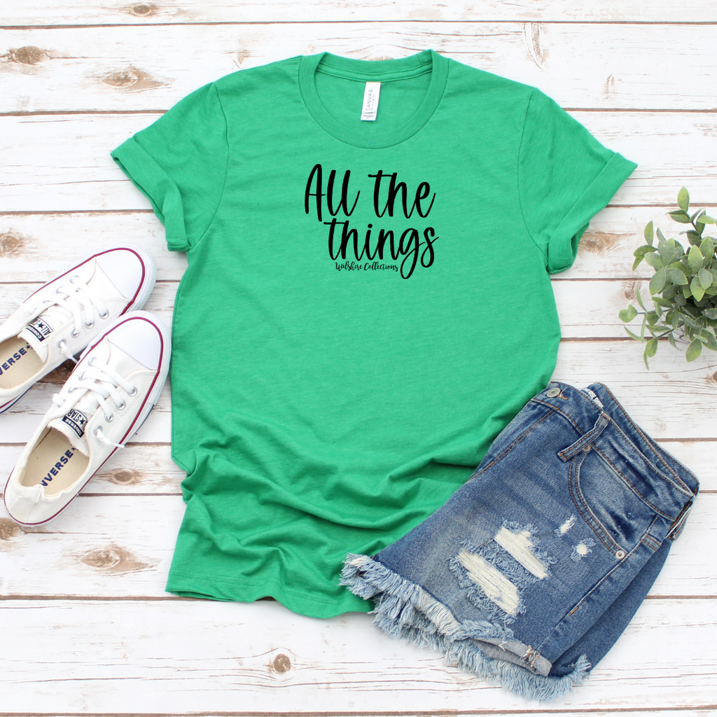 All The Things Tee green