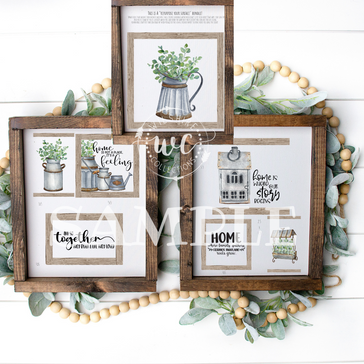 Farmhouse Home Quotes Printable Crafters Bundle