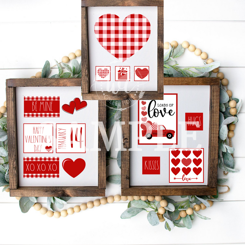 Be My Valentine Printable Crafters Bundle