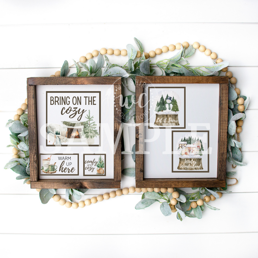 Bring On The Cozy Printable Crafters Bundle