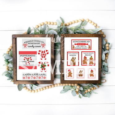 Candy & Gingerbread Printable Crafters Bundle