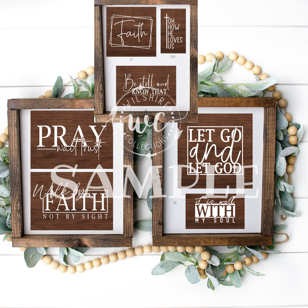 Have Faith Printable Crafters Bundle