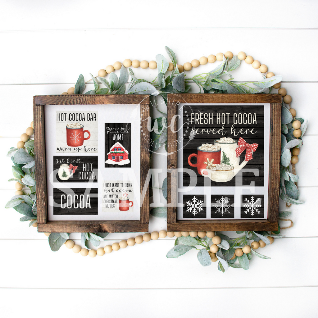 Hot Cocoa Printable Crafters Bundle