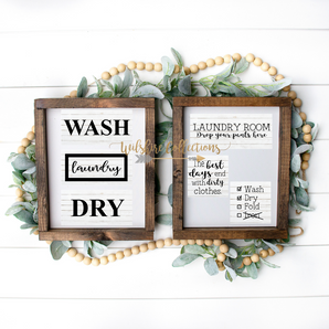 laundry printable bundle