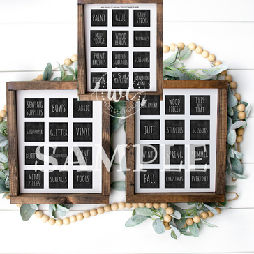 Craft Labels Printable Crafters Bundle