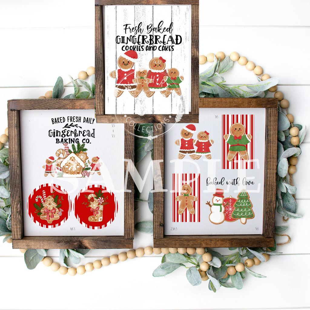 Gingerbread Baking Co Printable Crafters Bundle