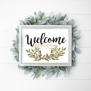 welcome printable