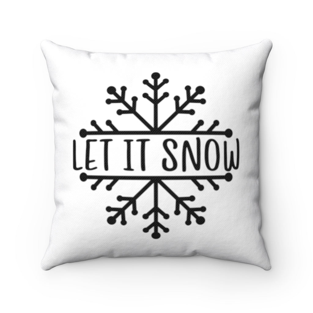 Let It Snow Pillow Cover