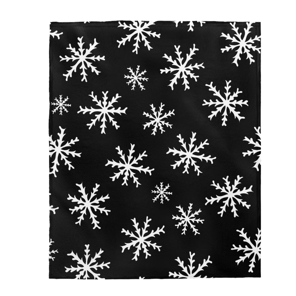 Snowflake Plush Blanket