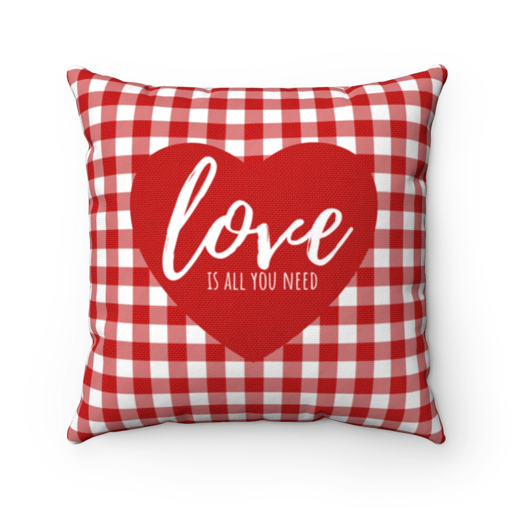 Love Is All You Need Pillow Cover