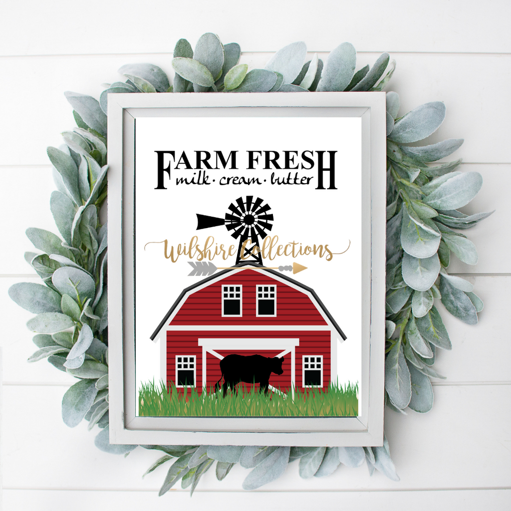 farmhouse barn printable