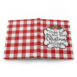 All The Christmas Things Notebook