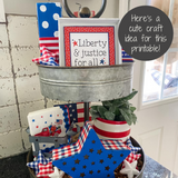 patriotic printable craft